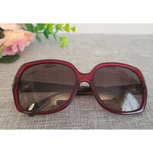 58 16 135‎ My Miss Dior F Optyl Gradient Lens Sunglasses, Red Frame